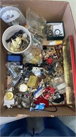 Box of assumed costume jewelry