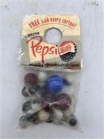 Vintage Pepsi cola marbles