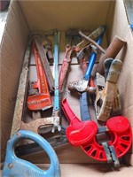 Box slot of miscellaneous tools.
Including: