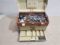 Plano Fishing Box with Contents of Tools