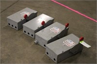 (4) Fused Switch Boxes
