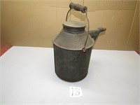 WABASH 1 GAL. OIL CAN W/ WOOD / WIRE  HANDLE