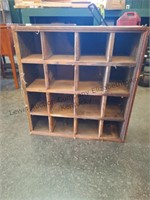 Parts bin/shelf
Aprox 25" H x 27" L x 10" W