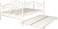 DHP Bombay Metal Full Size Daybed W/ TRUNDLE