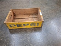 Wooden Pepsi case