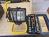Work light (tested and works)
And tool kit not