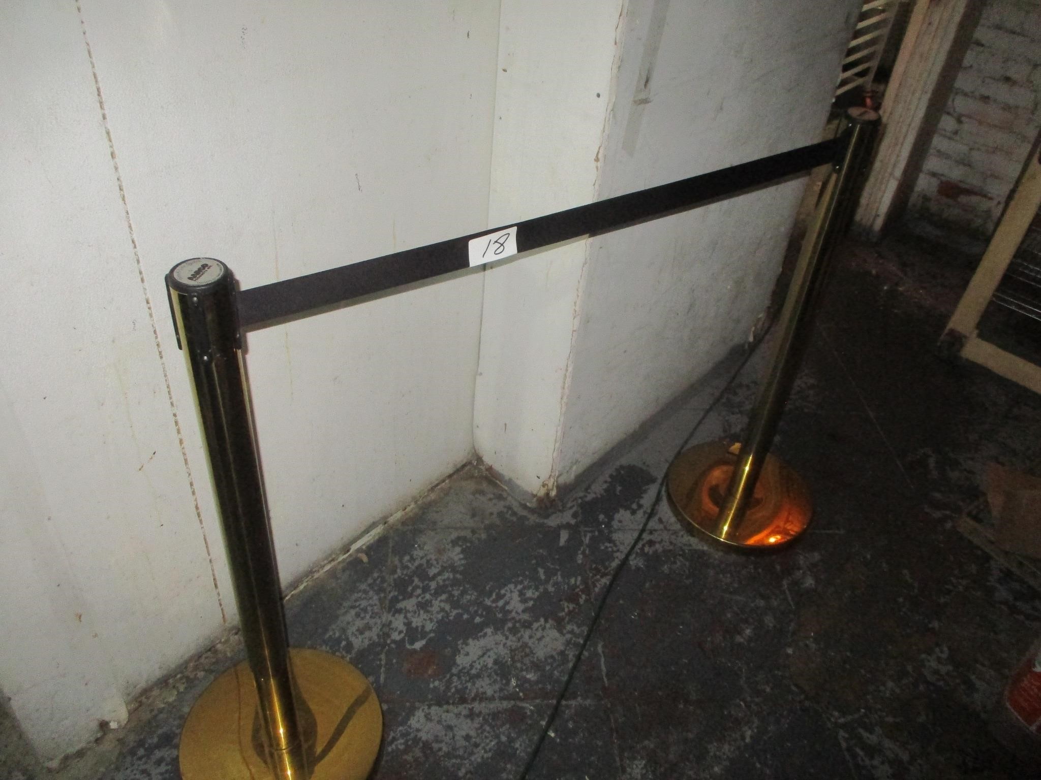 8' CROWD CONTROL STANCHIONS