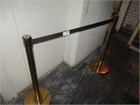 8' CROWD CONTROL STANCHIONS