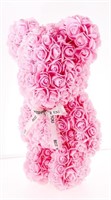 Hand Made "BE@RBRICK" Pink Roses 13"
