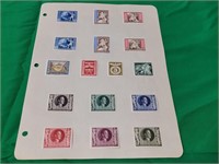 Germany Reich & Head Stamps (1) Sheet