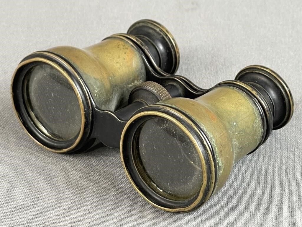 Vintage Brass Binoculars
