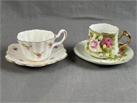 2 Cups & Saucers