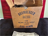 BRUMBERGER 35 MM SLIDE VIEWER NIB