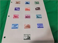 German WWII Military Stamps (1) Sheet