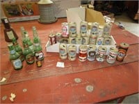 VINTAGE BEER CAN & BOTTLE COLLECTION