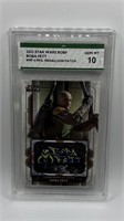 Star Wars Medallion Patch Card Boba Fett *mint 10