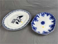 2 Flo Blue Platters