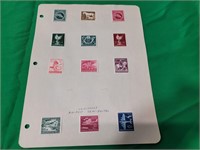 Germany WWII Third Reich Peoples Stamps