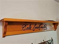 Dale Earnhardt wall shelf