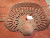 BUCK EYE AKRON CAST IRON SEAT