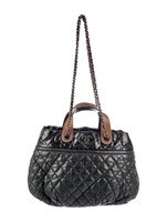 Chanel Pre-fall 2011 Black Leather Large Tote