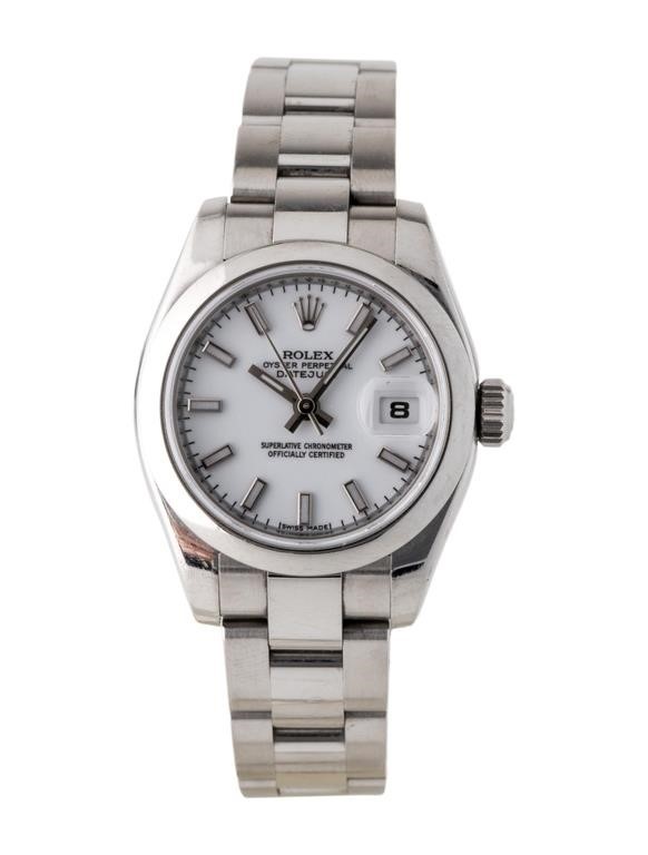 Rolex Oyster Datejust Automatic Ss Watch 26mm