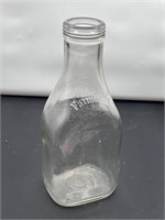 Farmland Glass Milk Bottle