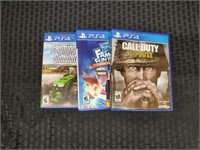 Lot of PS4 Game Lot x3