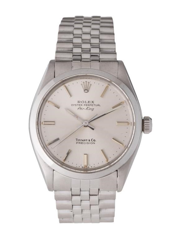 Rolex X Tiffany & Co. Oyster Air-king Watch 34mm