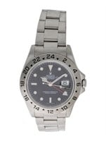 Rolex Oyster Explorer Ii Gmt Ss Watch 40mm