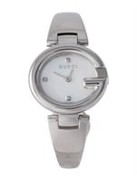 Gucci Guccissima Mother Of Pearl Dial Watch 27mm