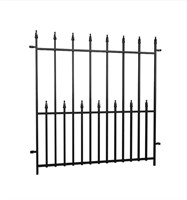 $50 (34 1/4" x 36") Steel Metal Fence Panel