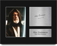 Star Wars Obi-Wan Alec Guinness Autograph Print