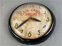 Clare Credit Jewelers Wall Clock
