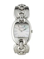 Gucci Marina Chain Mother Of Pearl Dial Watch 25mm
