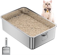 Stainless Steel Cat Litter Box