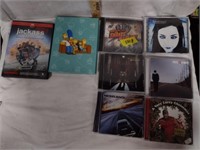 Music CDs & DVDs Lot-Simpsons, Jackass