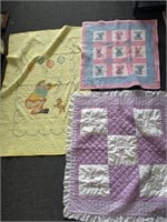 Vintage baby quilts
