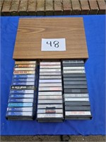 Cassette Storage w/ cassettes (42)