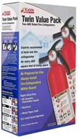 Kidde Twin Value Pack ABC Rated Fire Extinguishers