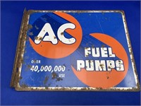 AC Fuel Pumps Flange Sign