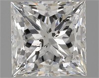 Gia Certified Princess Cut 1.51ct I1 Diamond