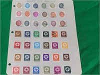 Universal Postal Union Issue Stamps (1) Sheet