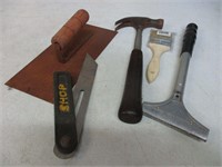 Tool Lot - Hammer, Paintbrush + More