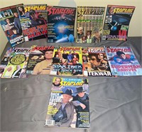 Lot of 11 Starlog magazines