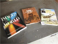 3 HARD BACK BOOKS -IMAGES OF THE WORLS, HAPPY