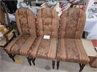 3 Matching Dining Chairs