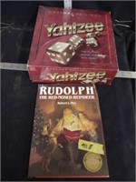Yahtzee Deluxe Edition Game & Xmas Book