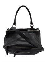 Givenchy Leather Twill Lining Top Handle Bag