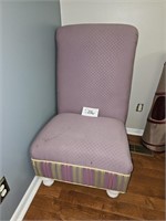 Purple Armless Chair
